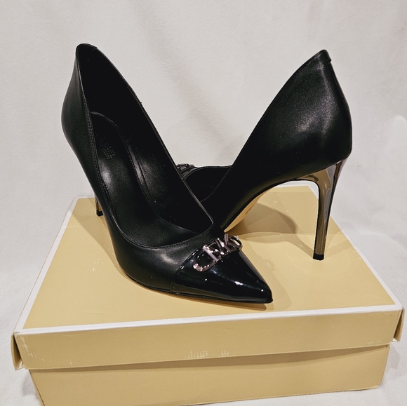 New Michael kors MK logo heels in size 8 - Picture 6 of 6